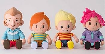 Amazon.co.jp: MOTHER3ぬいぐるみ 4体セット箱付き リュカ